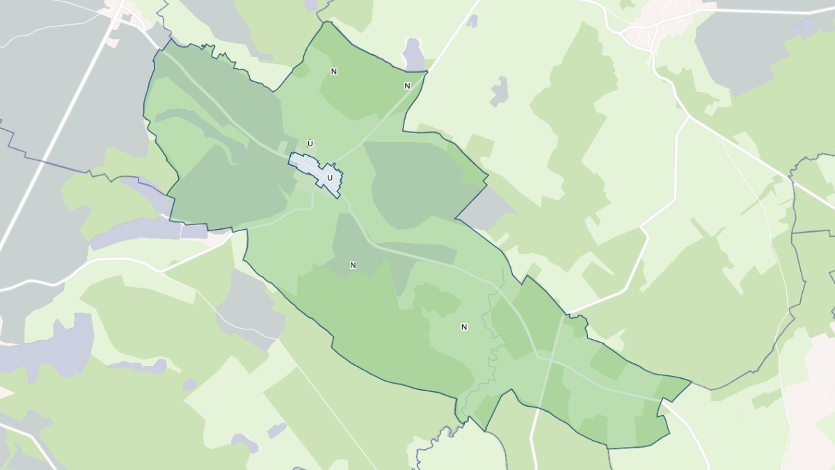 Aperçu cartographique de Vernancourt, centré sur la commune