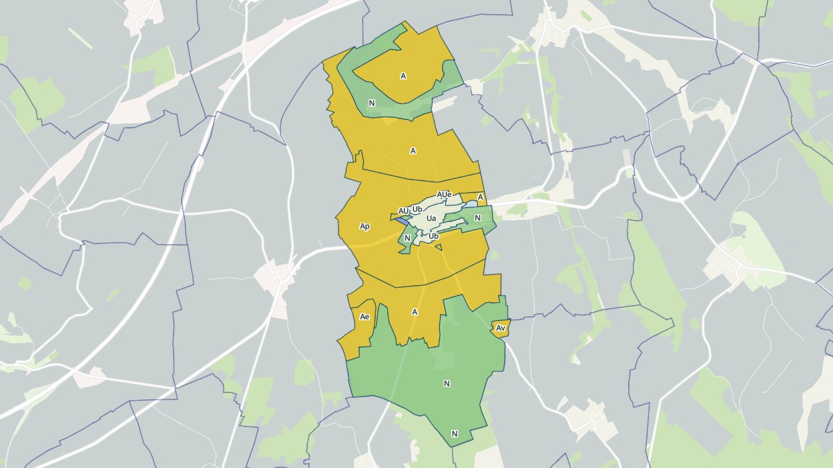 Aperçu cartographique de Ville-en-Tardenois, centré sur la commune