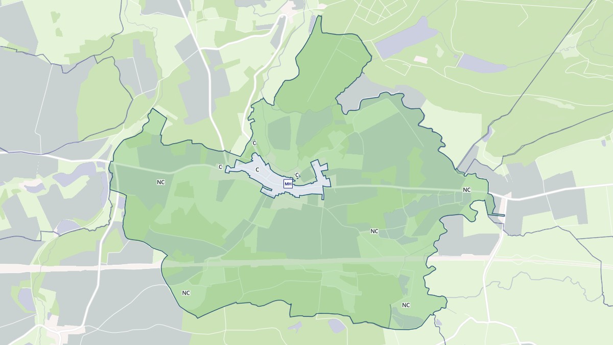 Aperçu cartographique de Villers-en-Argonne, centré sur la commune