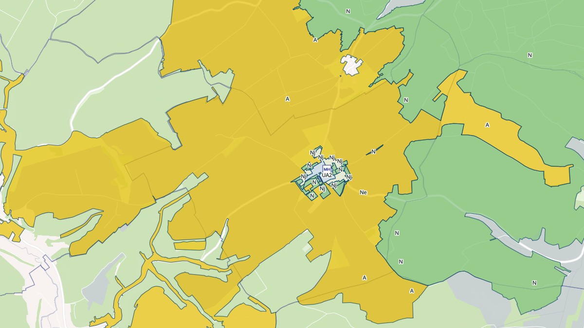 Aperçu cartographique de Blécourt, centré sur la commune