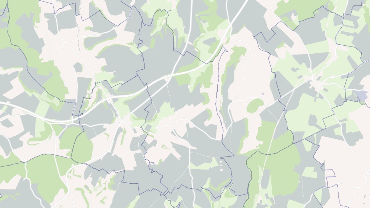 Aperçu cartographique de Bonnecourt, centré sur la commune