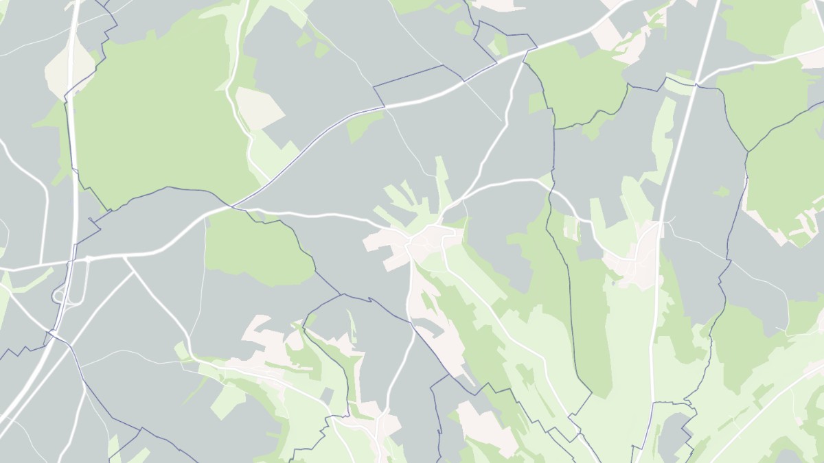 Aperçu cartographique de Brennes, centré sur la commune