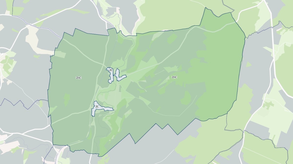Aperçu cartographique de Choilley-Dardenay, centré sur la commune