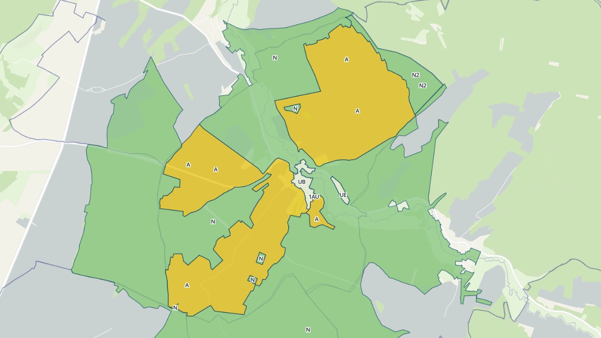 Aperçu cartographique de Coupray, centré sur la commune