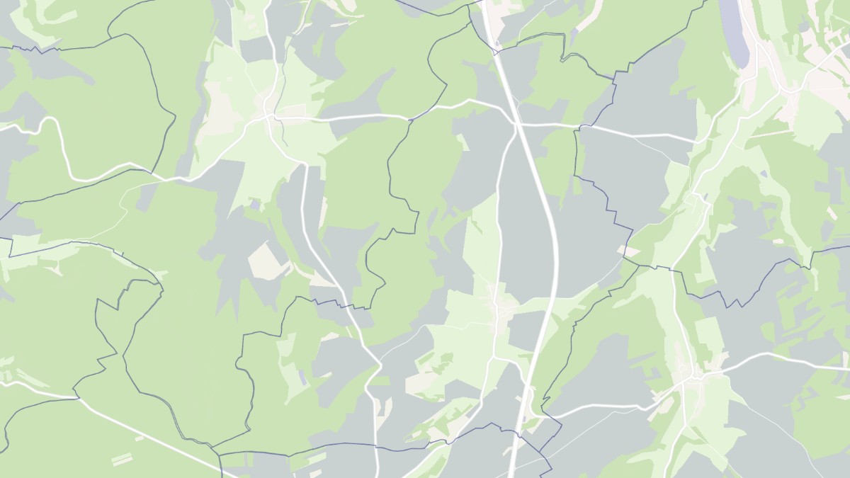 Aperçu cartographique de Courcelles-en-Montagne, centré sur la commune
