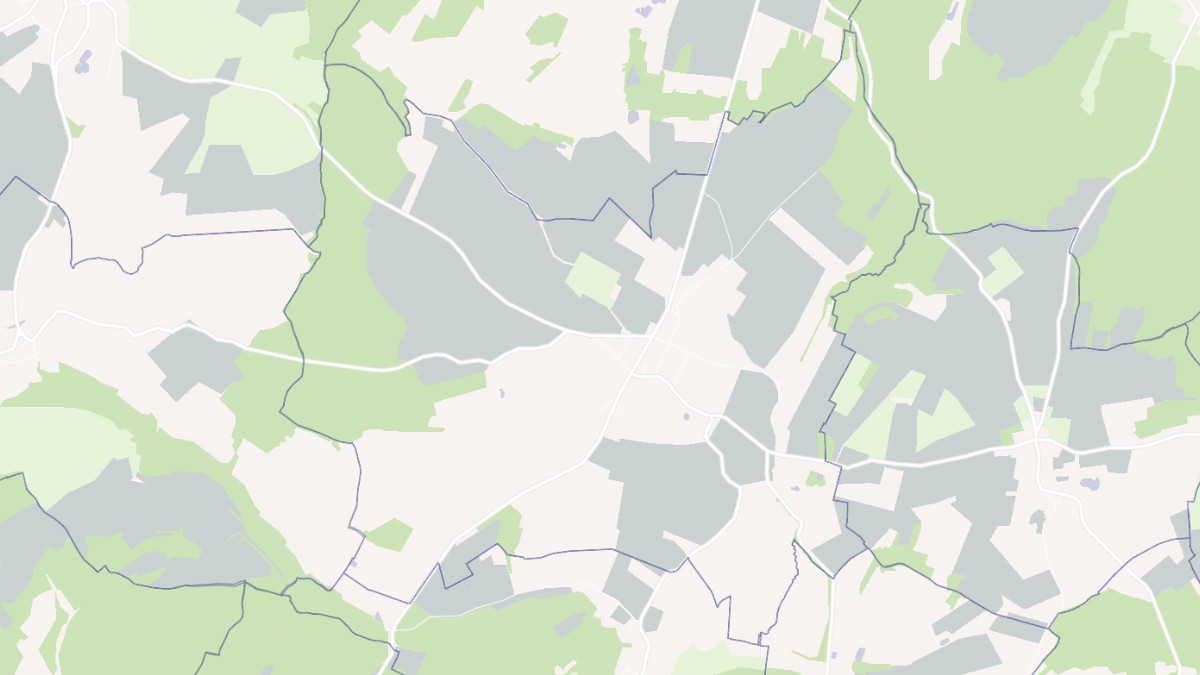 Aperçu cartographique de Genevrières, centré sur la commune