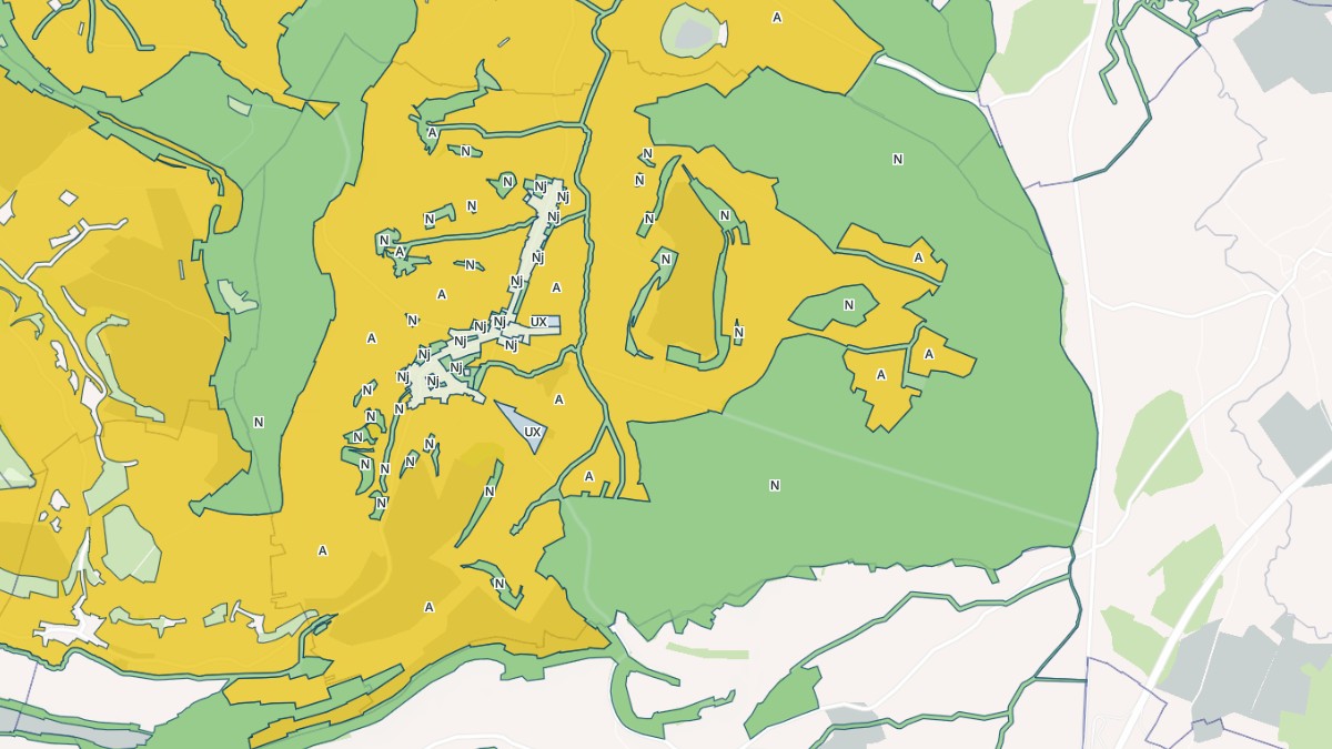 Aperçu cartographique de Graffigny-Chemin, centré sur la commune