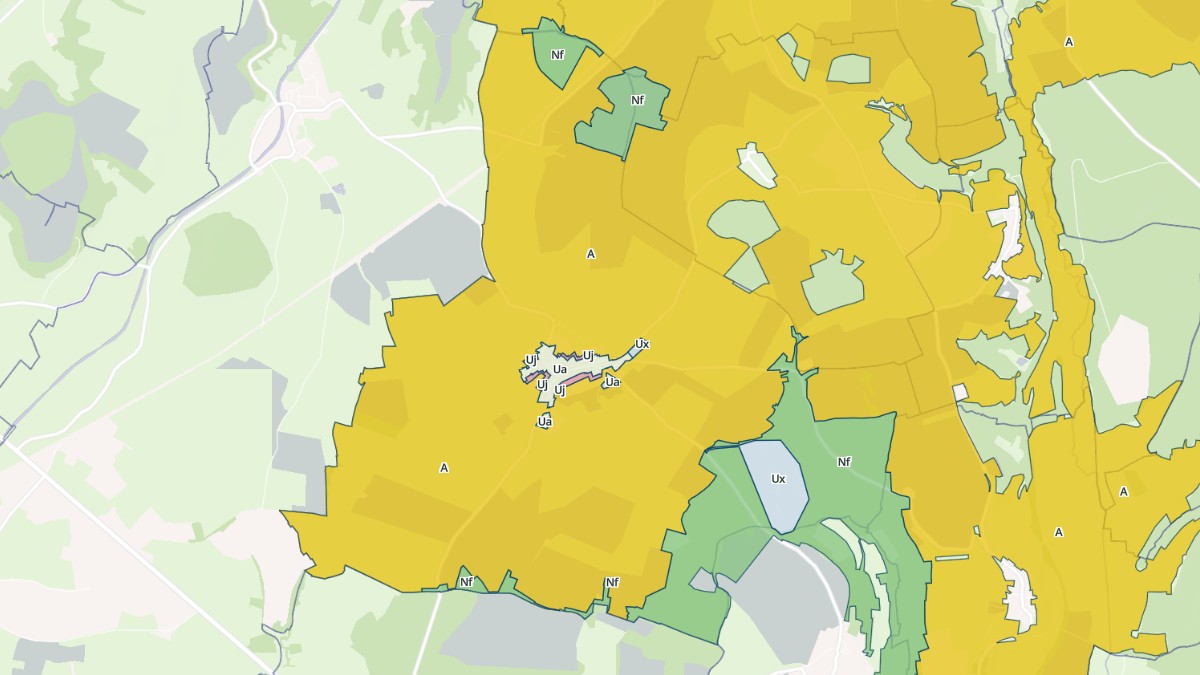 Aperçu cartographique de Heuilley-le-Grand, centré sur la commune