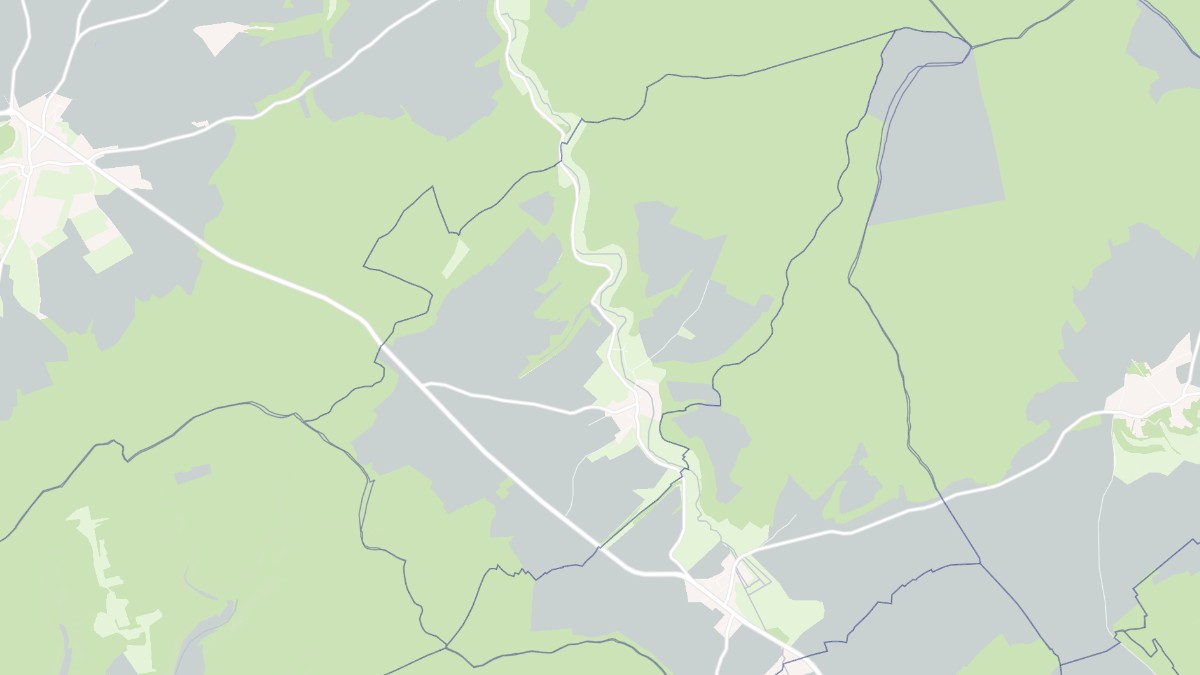 Aperçu cartographique de Lachapelle-en-Blaisy, centré sur la commune