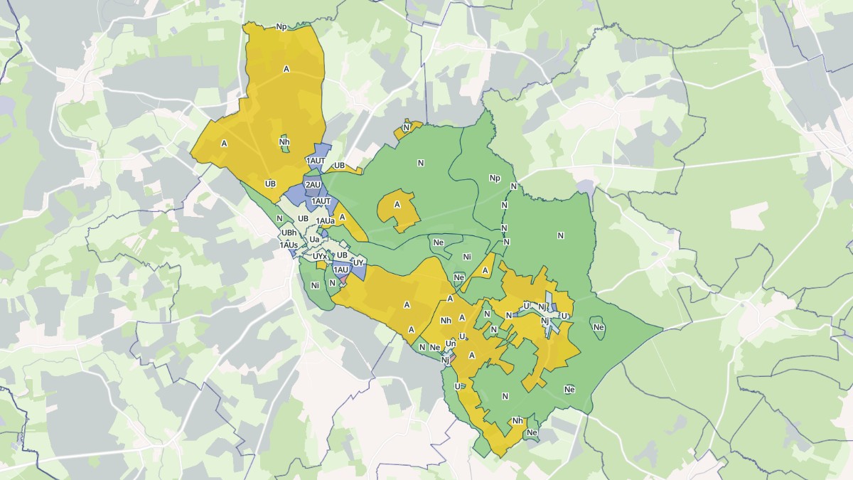 Aperçu cartographique de La Porte du Der, centré sur la commune