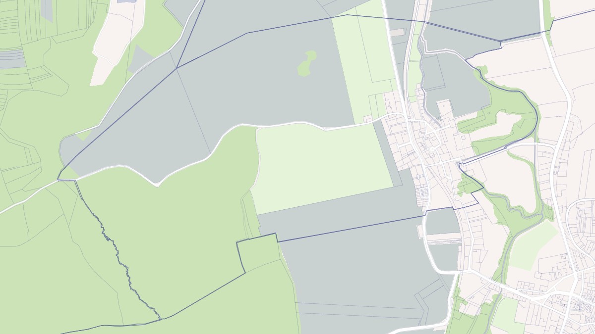Aperçu cartographique de Montreuil-sur-Blaise, centré sur la commune
