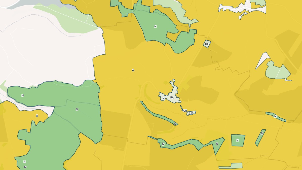 Aperçu cartographique de Noyers, centré sur la commune