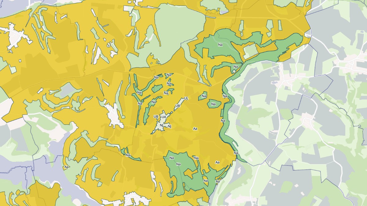 Aperçu cartographique de Orbigny-au-Mont, centré sur la commune