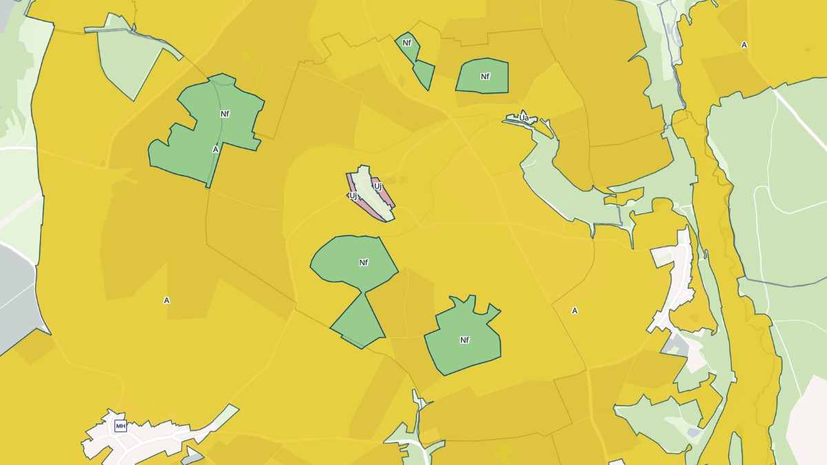 Aperçu cartographique de Palaiseul, centré sur la commune
