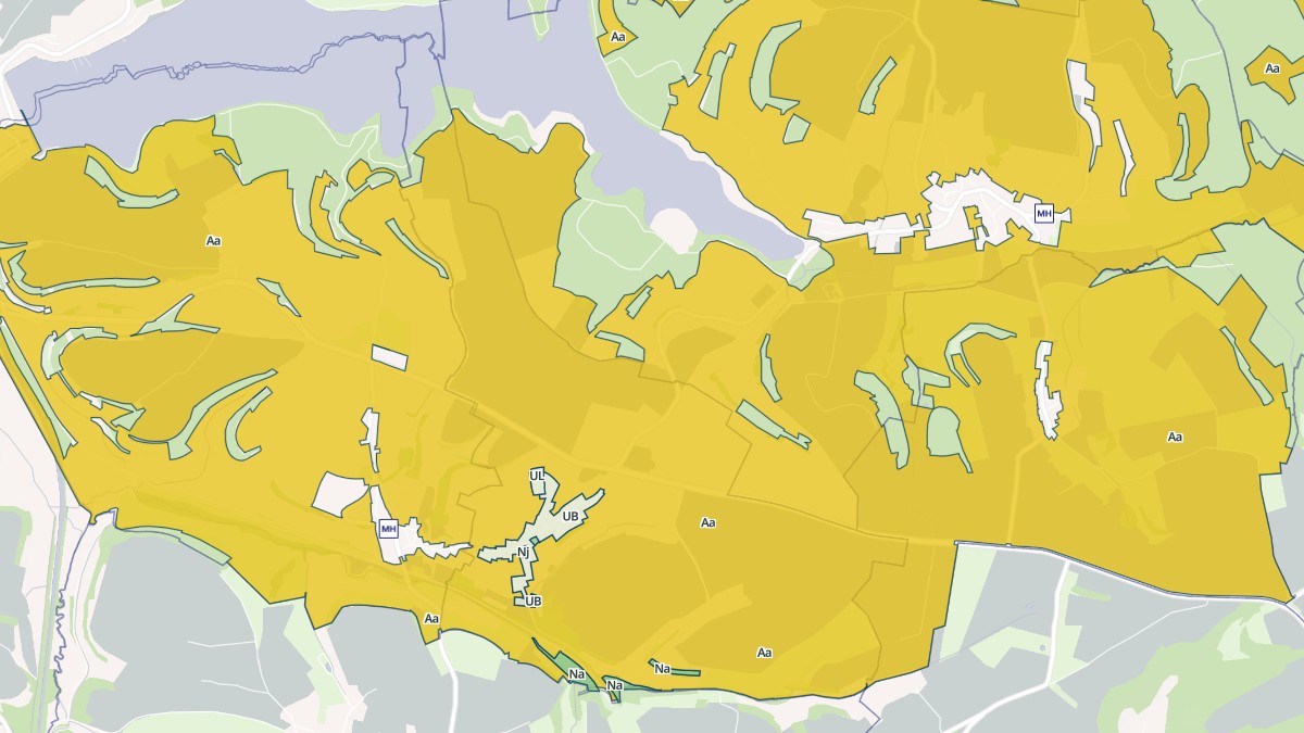 Aperçu cartographique de Saint-Maurice, centré sur la commune