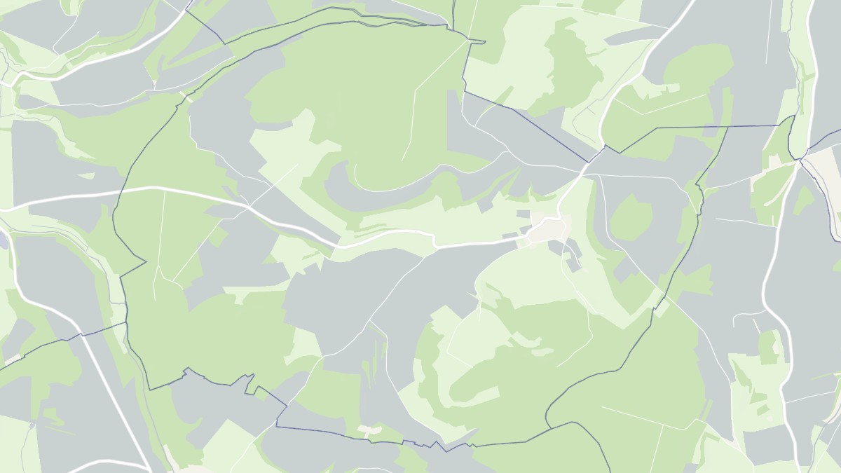 Aperçu cartographique de Vauxbons, centré sur la commune