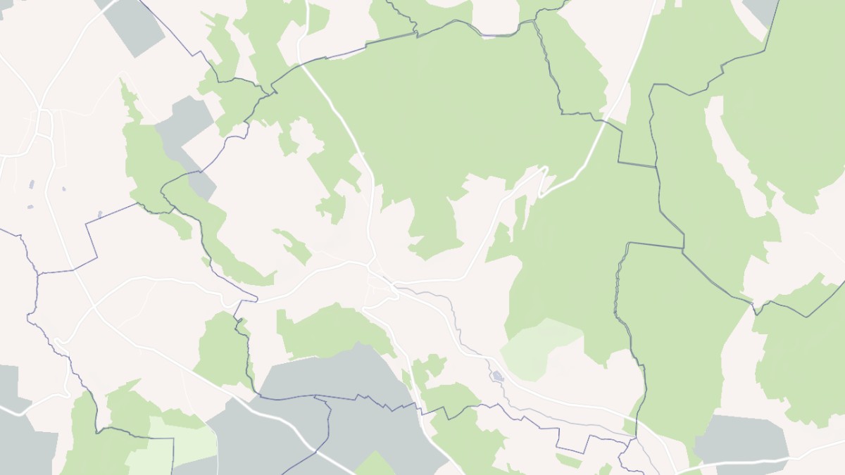 Aperçu cartographique de Vicq, centré sur la commune