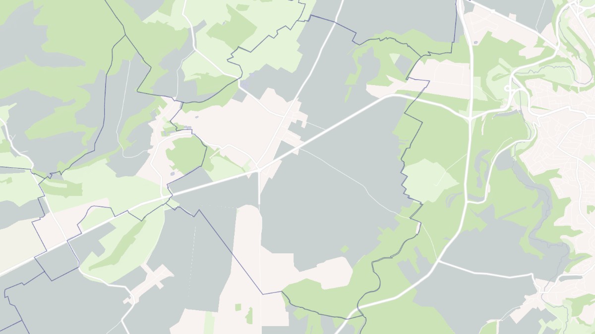 Aperçu cartographique de Villiers-le-Sec, centré sur la commune