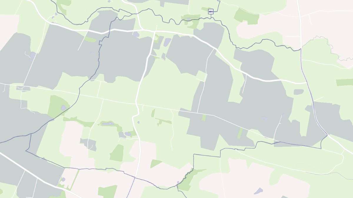 Aperçu cartographique de La Boissière, centré sur la commune
