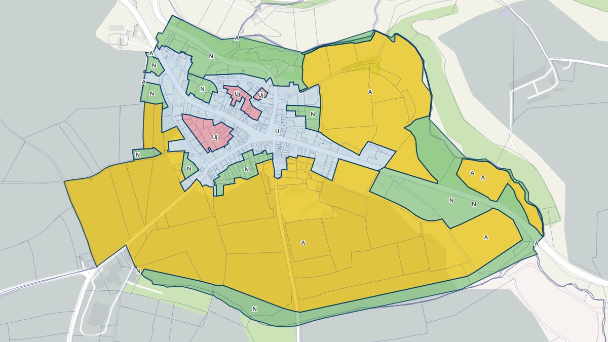 Aperçu cartographique de Couptrain, centré sur la commune