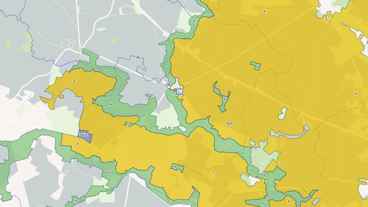 Aperçu cartographique de La Cropte, centré sur la commune