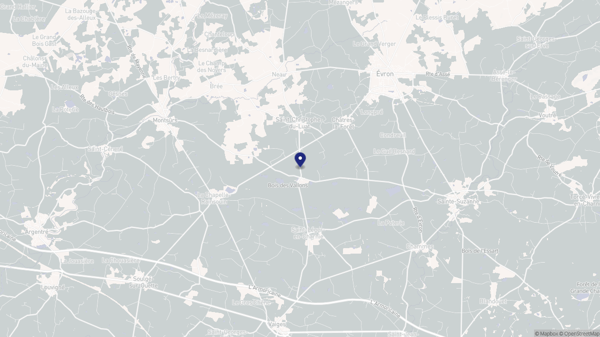 Aperçu cartographique de Livet, centré sur la commune