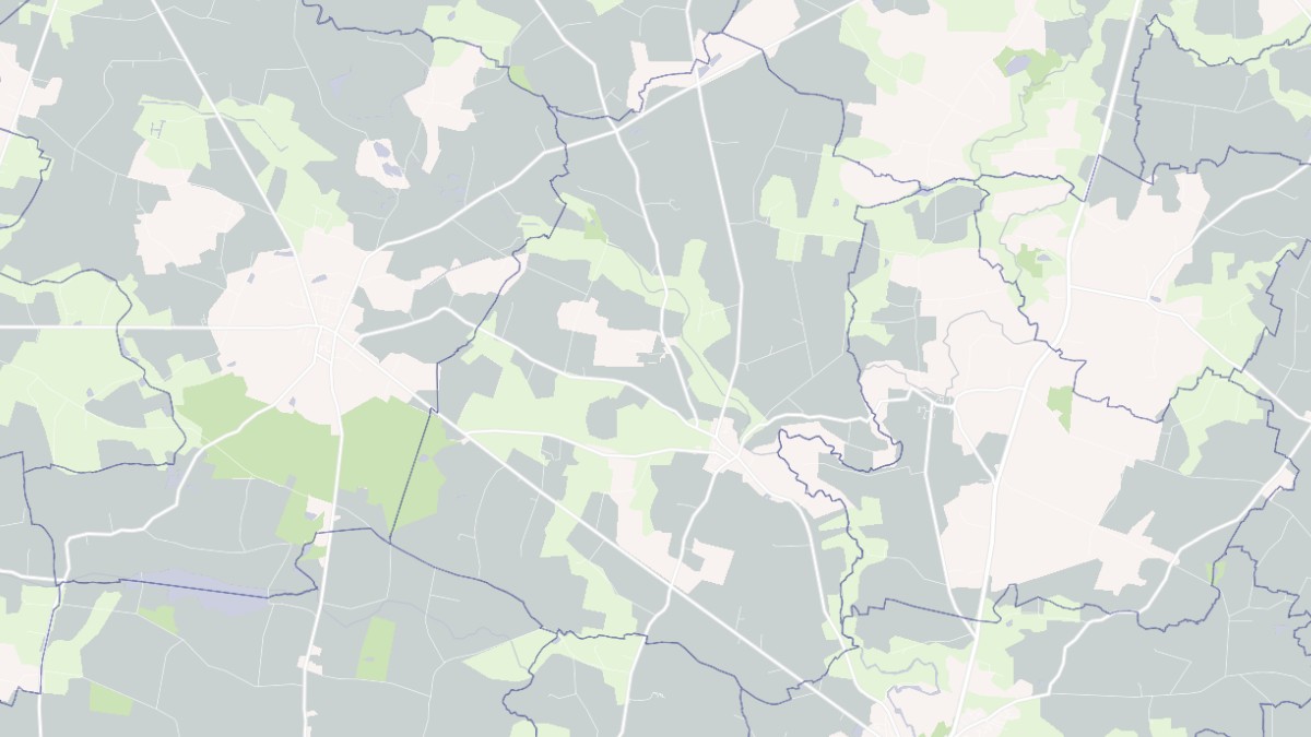 Aperçu cartographique de Livré-la-Touche, centré sur la commune