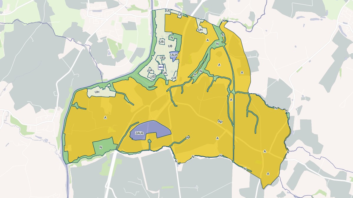 Aperçu cartographique de Moulay, centré sur la commune