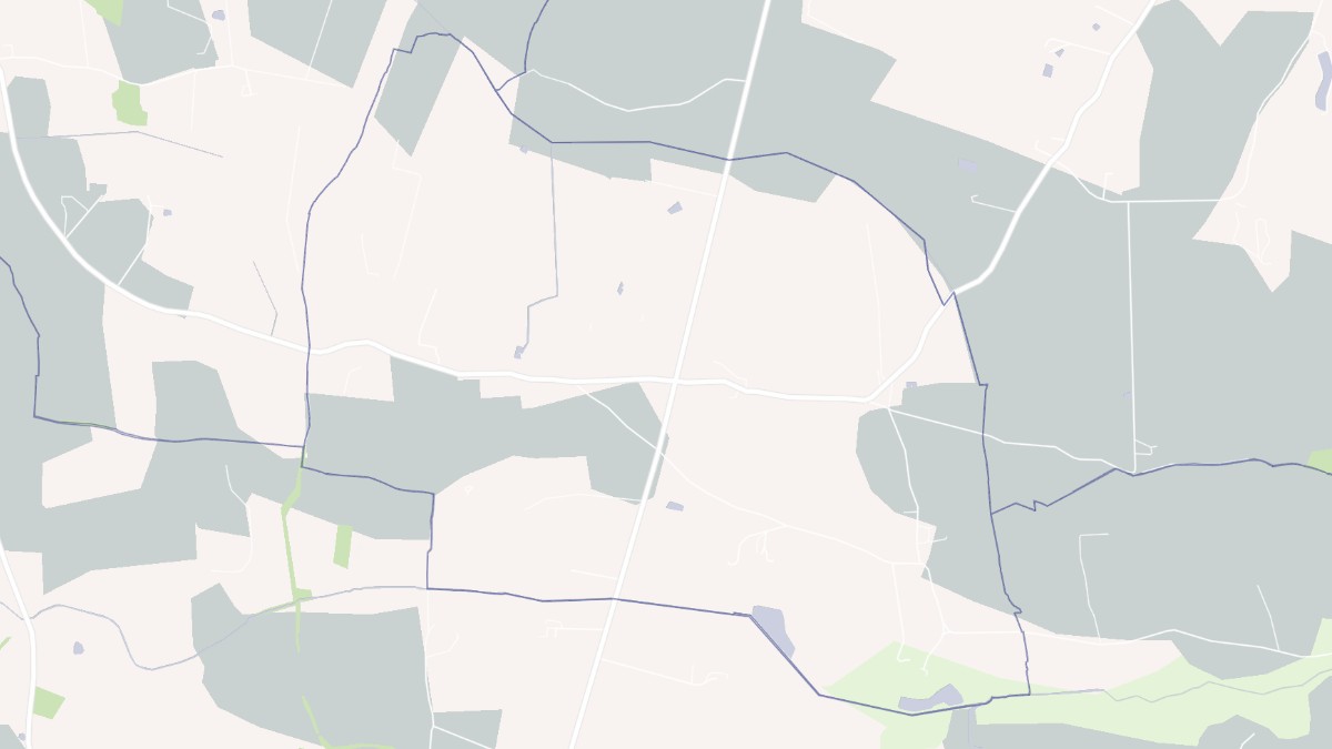 Aperçu cartographique de Saint-Erblon, centré sur la commune