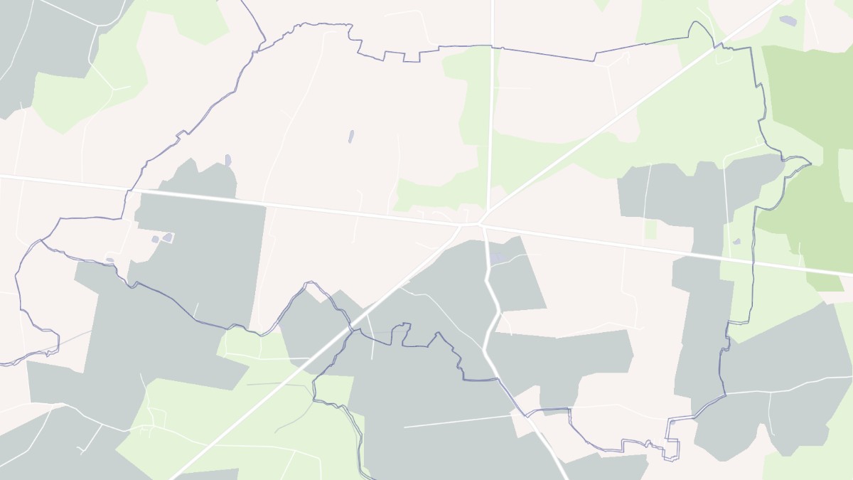 Aperçu cartographique de Saint-Poix, centré sur la commune