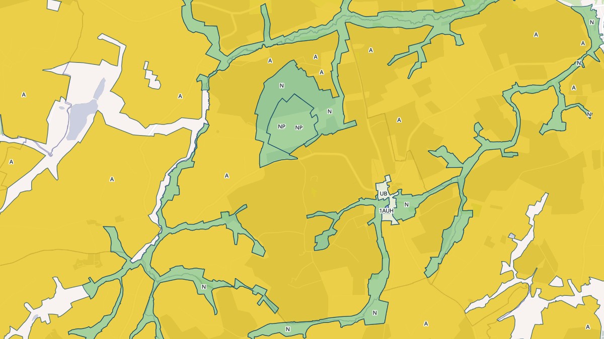 Aperçu cartographique de Vieuvy, centré sur la commune