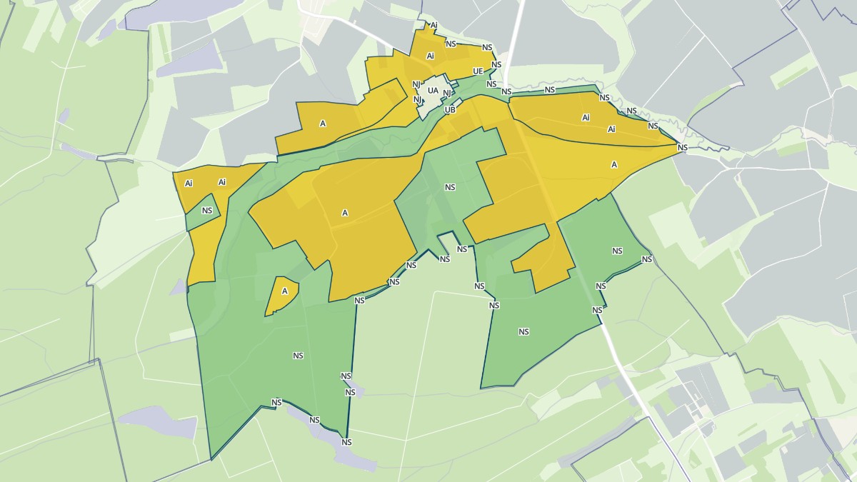 Aperçu cartographique de Ansauville, centré sur la commune