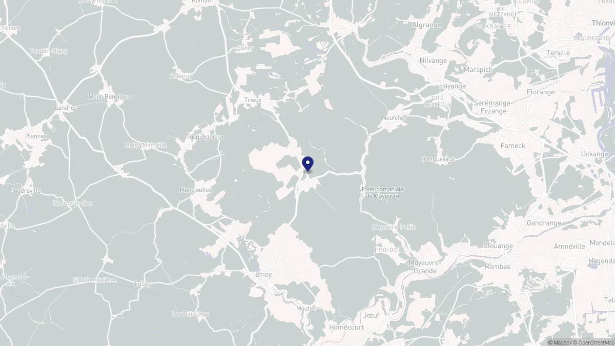 Aperçu cartographique de Avril, centré sur la commune