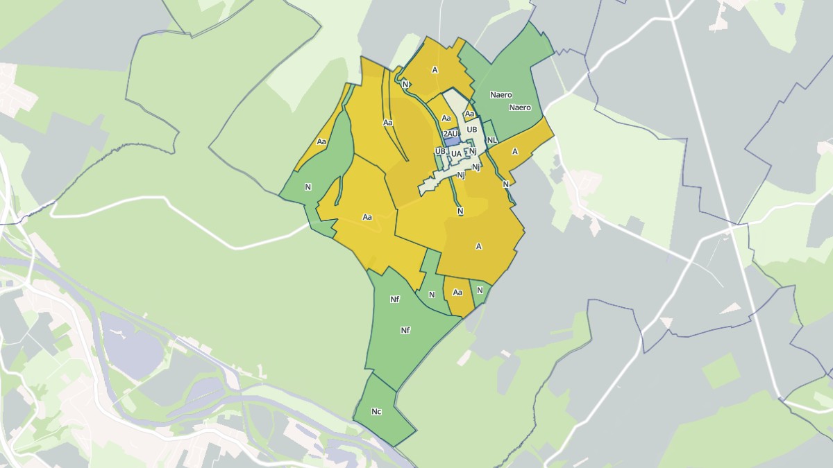 Aperçu cartographique de Azelot, centré sur la commune