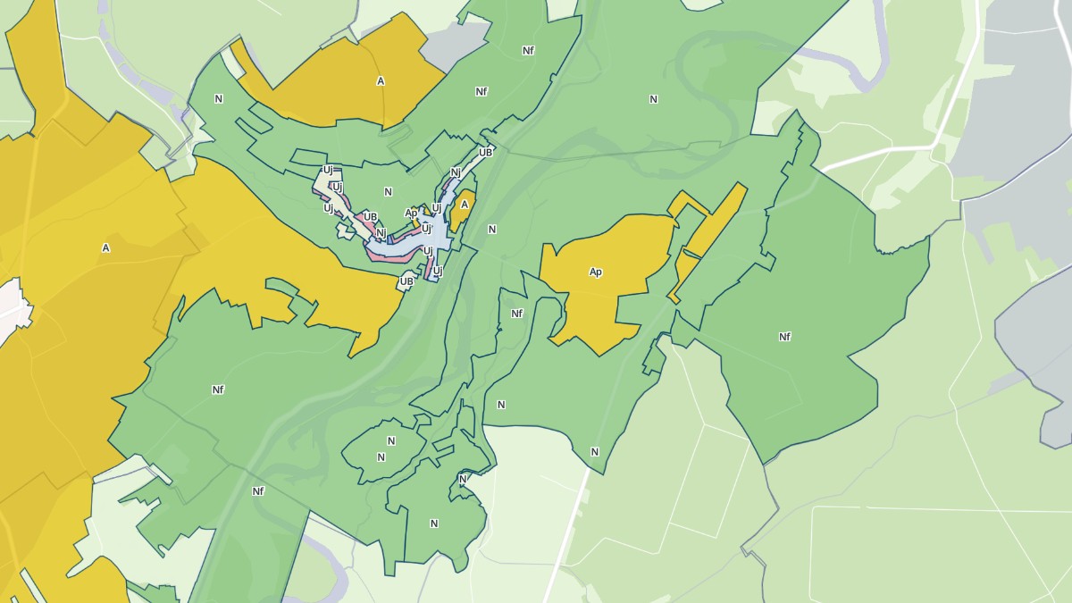 Aperçu cartographique de Bainville-aux-Miroirs, centré sur la commune