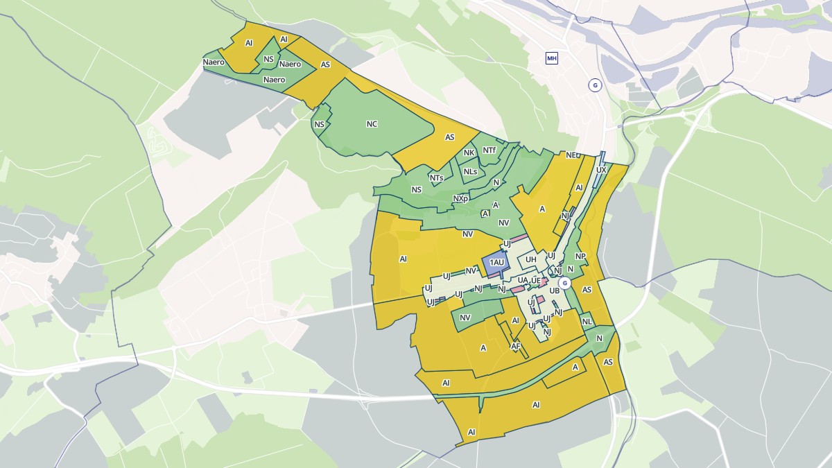 Aperçu cartographique de Bainville-sur-Madon, centré sur la commune