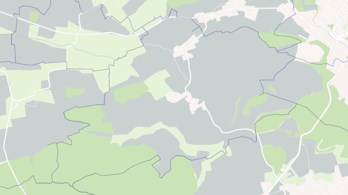Aperçu cartographique de Les Baroches, centré sur la commune
