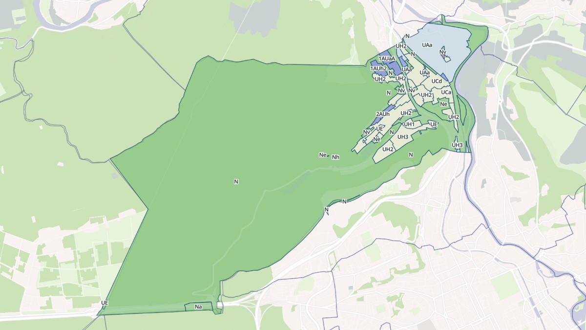 Aperçu cartographique de Champigneulles, centré sur la commune