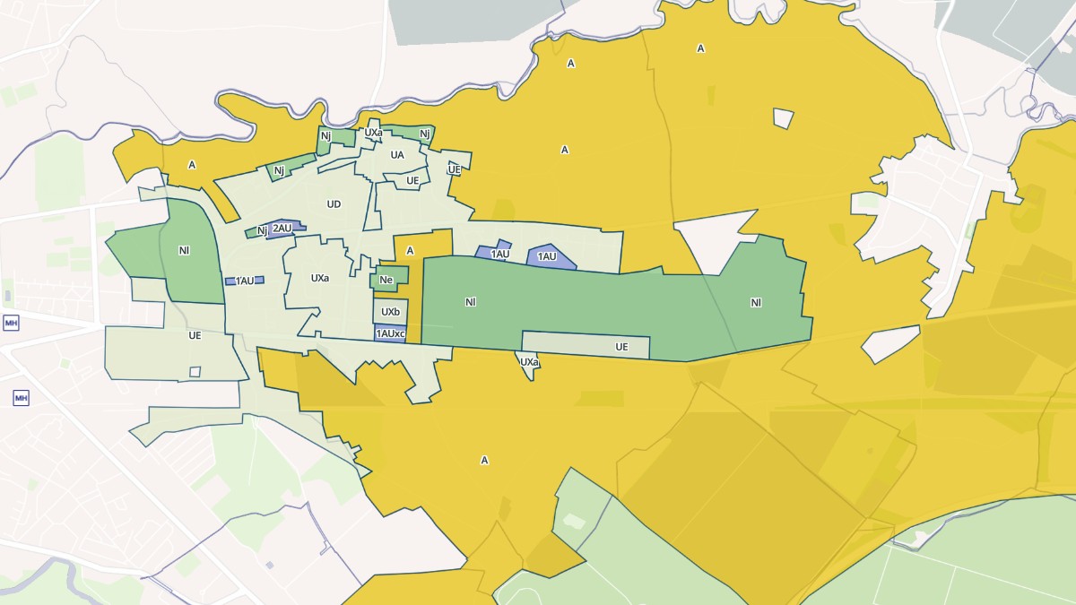Aperçu cartographique de Chanteheux, centré sur la commune