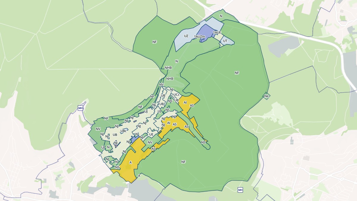 Aperçu cartographique de Chavigny, centré sur la commune