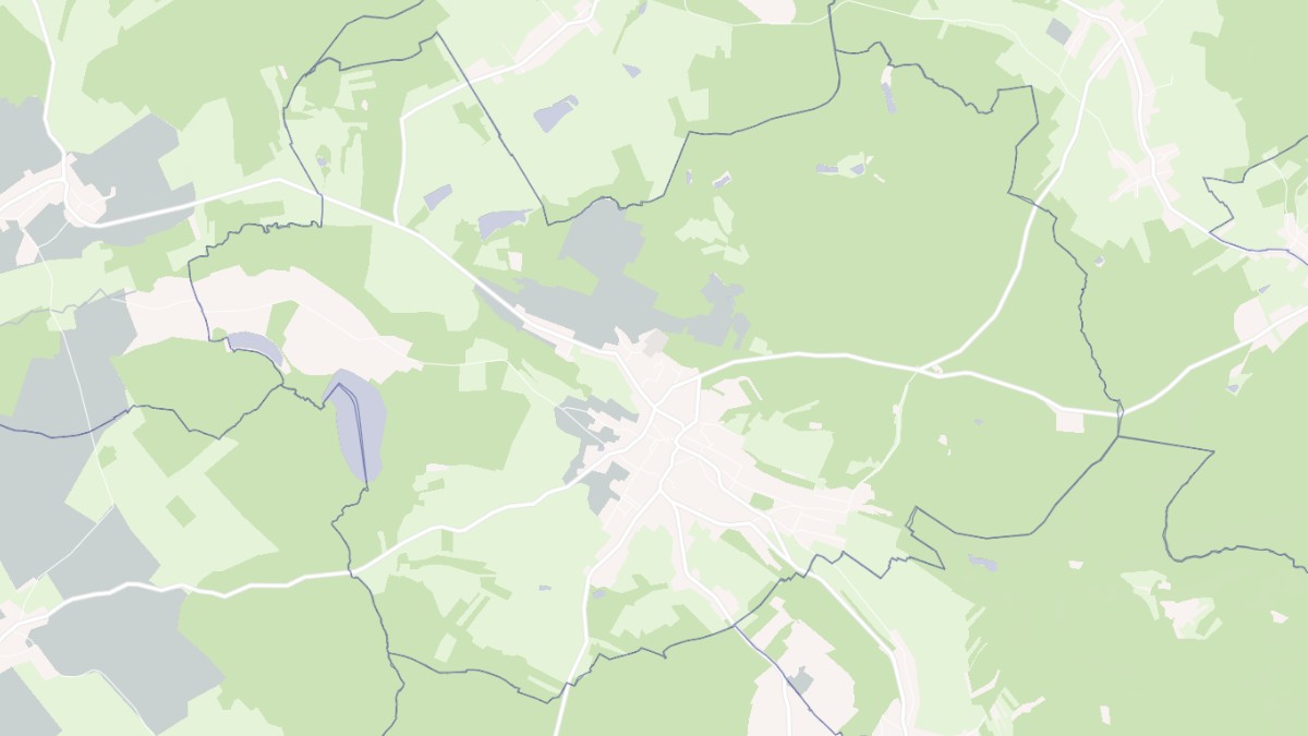 Aperçu cartographique de Cirey-sur-Vezouze, centré sur la commune