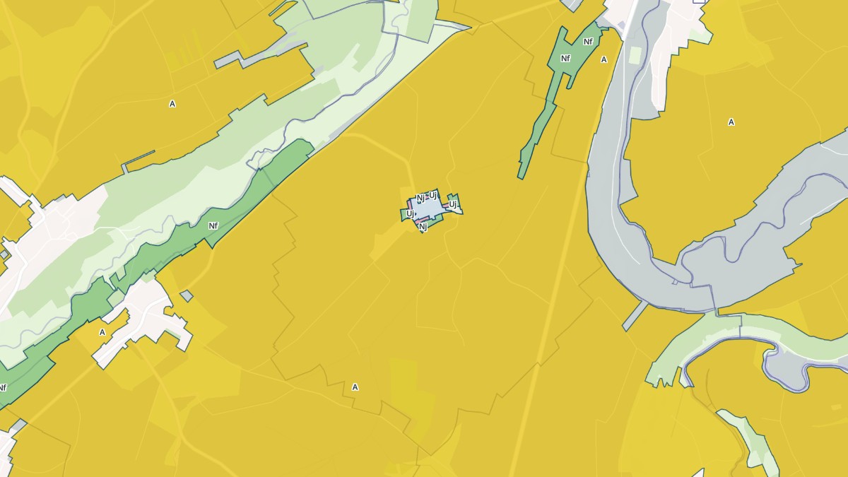 Aperçu cartographique de Clérey-sur-Brenon, centré sur la commune