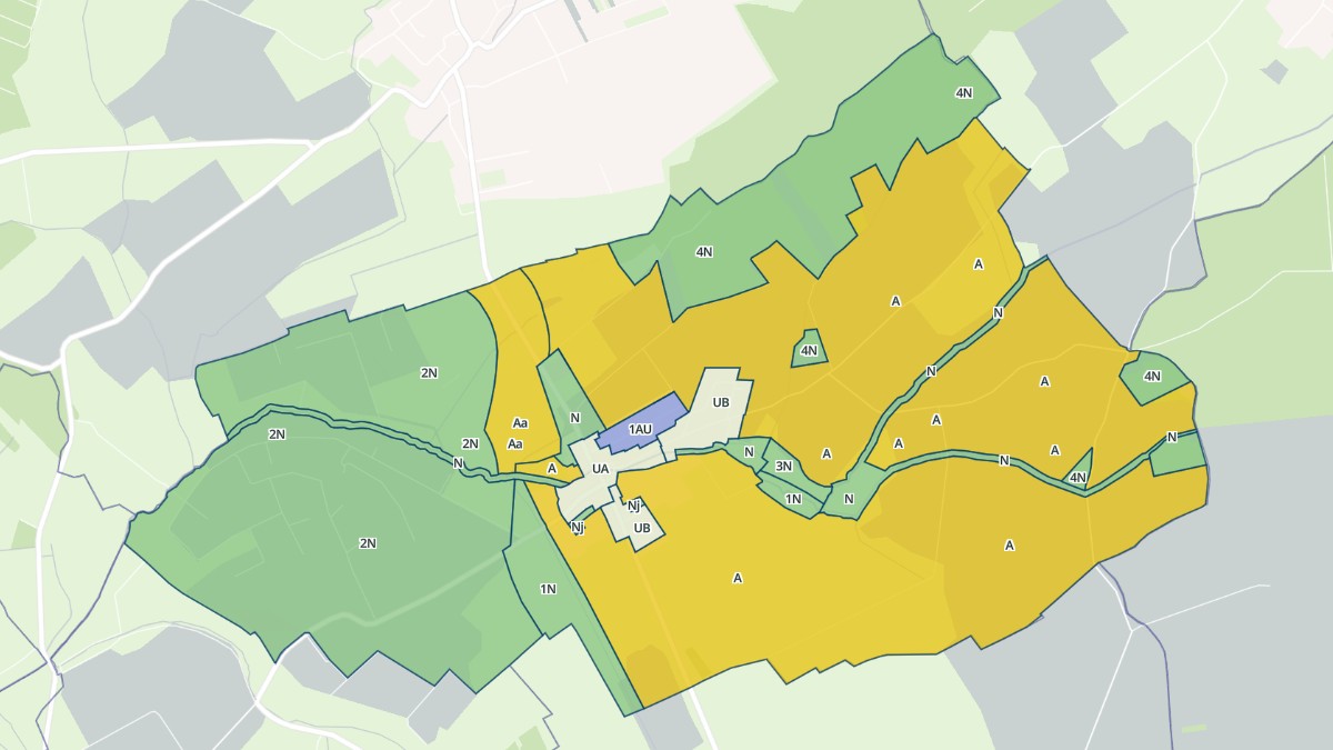 Aperçu cartographique de Courbesseaux, centré sur la commune