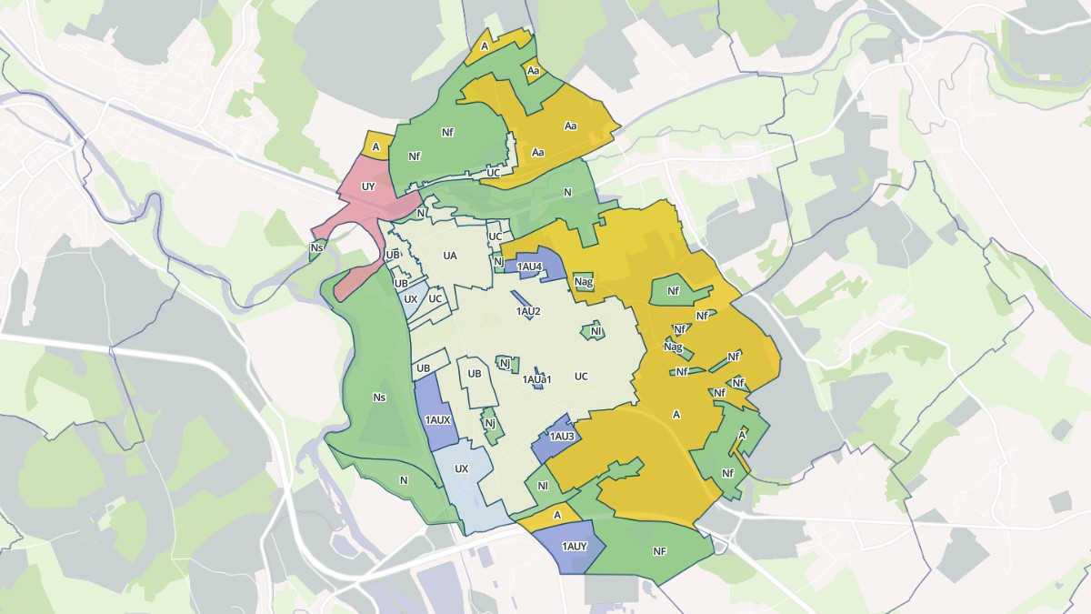 Aperçu cartographique de Dombasle-sur-Meurthe, centré sur la commune