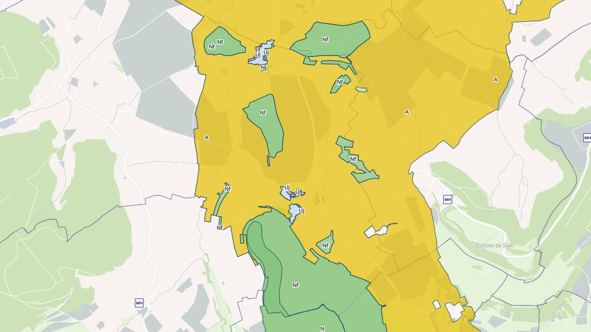 Aperçu cartographique de Dommarie-Eulmont, centré sur la commune