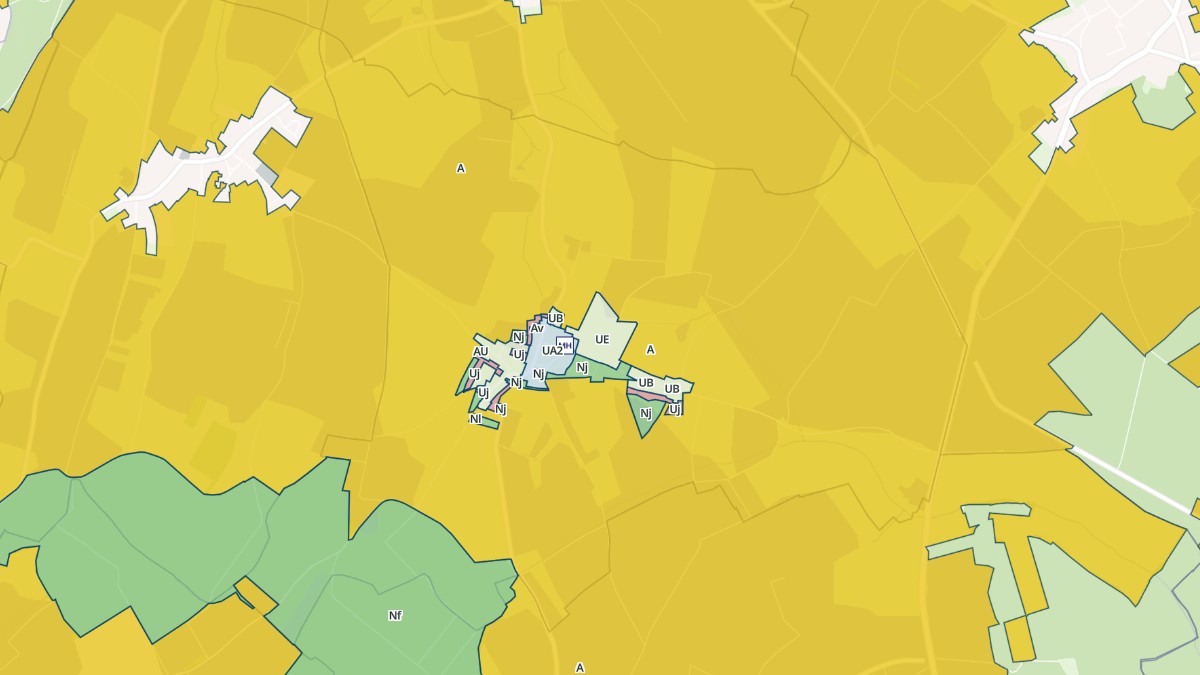 Aperçu cartographique de Forcelles-Saint-Gorgon, centré sur la commune