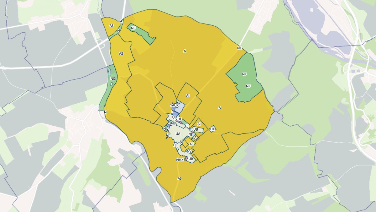 Aperçu cartographique de Frolois, centré sur la commune