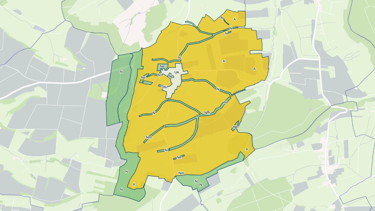 Aperçu cartographique de Grimonviller, centré sur la commune