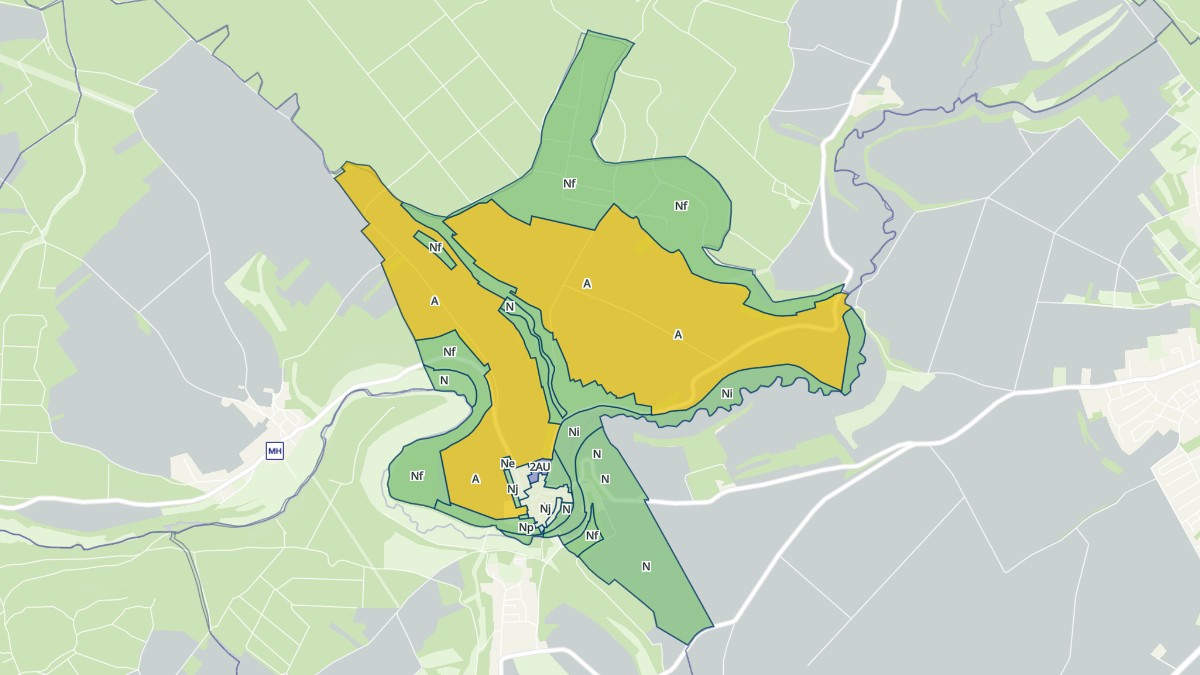 Aperçu cartographique de Griscourt, centré sur la commune