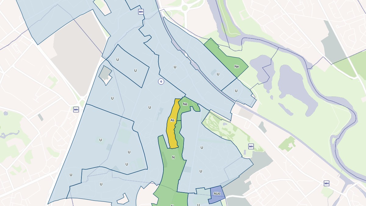 Aperçu cartographique de Jarville-la-Malgrange, centré sur la commune